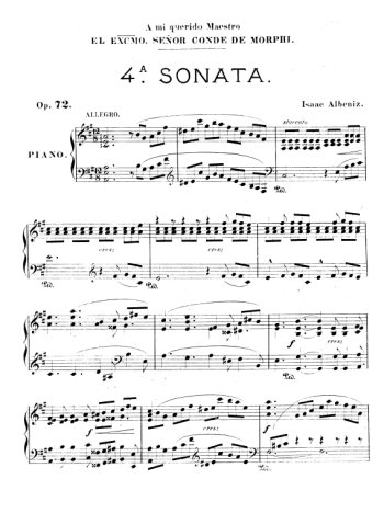 Sonate pour piano, op. 72 Partitions gratuites